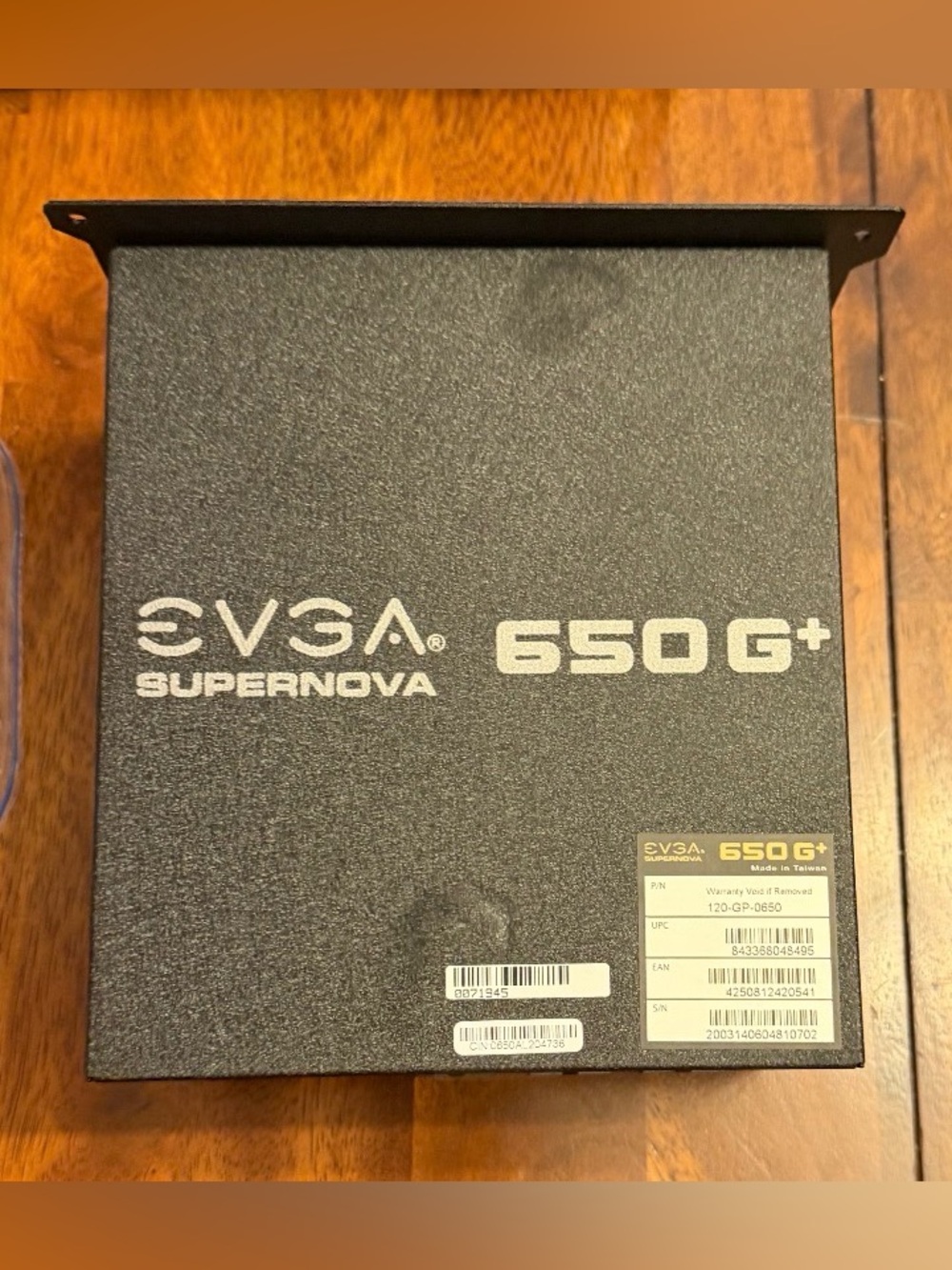 EVGA SuperNOVA 650 G+ Power Supply - Black